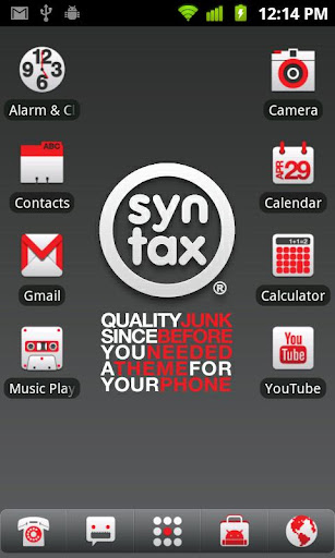 Syntax Records ADW Theme