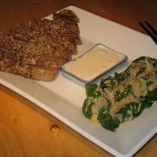 grilled wasabi tuna