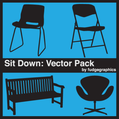 Sit Down Vectors by Fudgegraphics Sit Down Vectors by Fudgegraphics