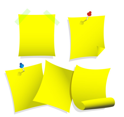 Vectorial Post-it 