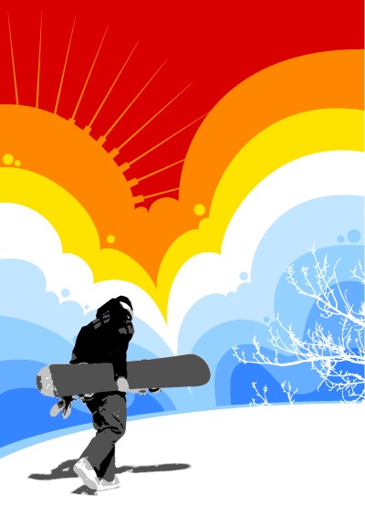 Snowboard vectors preview002 Snowboard vectors