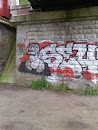 Graffiti Under Bridge