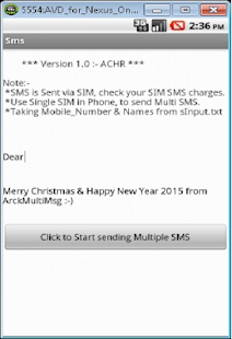 How to download Multi SMS with Receiver Name 1.0 mod apk for android