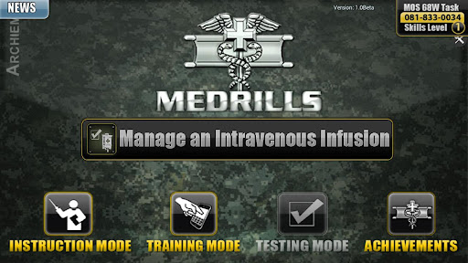 Medrills: Army Manage IV