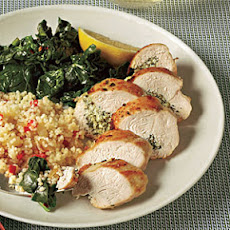 Herb and Goat Cheese-Stuffed Chicken Breasts