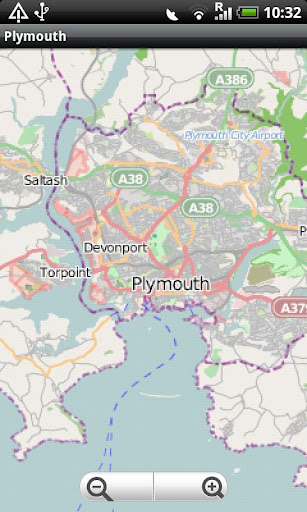 Plymouth Street Map