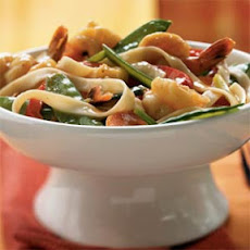 Butterflied Shrimp and Vegetable Stir-Fry