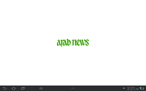 Arab News Tablet