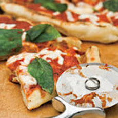 Grilled Tomato-Basil Pizza