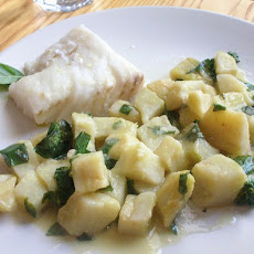 Artichoke Hearts in Lemon-Parsley Sauce