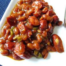Down Home Sausage and Bean Bake