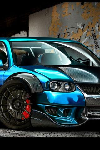 3d-speed-racing-car for android screenshot
