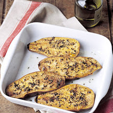 Roasted Yam Halves