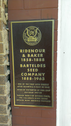 Ridenour & Baker Historic Marker