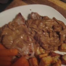 Pork Chops With Onion Sauce