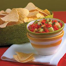 Hawaiian Papaya and Cucumber Salsa