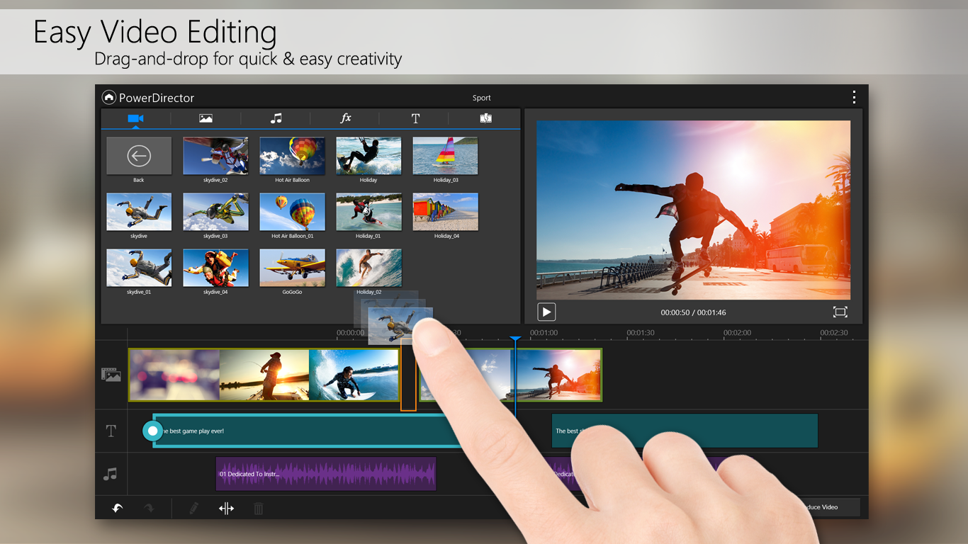 Download PowerDirector Video Editor App for PC - choilieng.com