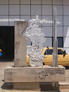 Escultura Abstracta Aluminio