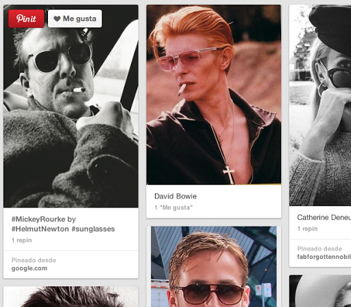 gafas famosos pinterest