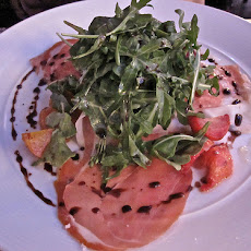 Salad With Prosciutto & Warm Balsamic Dressing