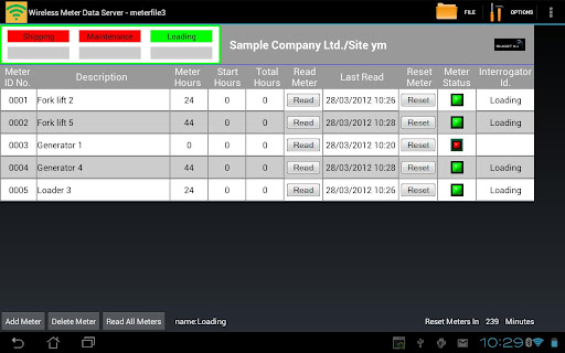 Wireless Meter Data Server