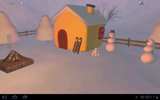 Snowmans Lodge 3D Free ver.