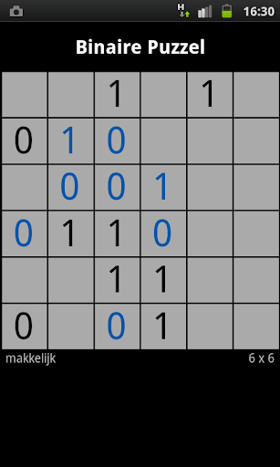 【免費解謎App】Binary Puzzle / Takuzu-APP點子