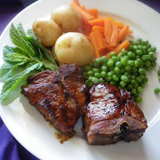 BBQ Hinty Minty Lamb Chops