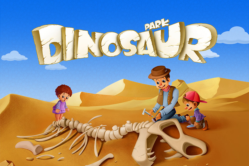 Android application Dinosaur Park screenshort