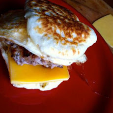English Muffin with Sausage and Egg