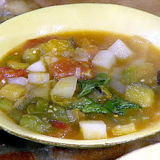 Vegetable Soup in the Style of Naples: Cianfotta
