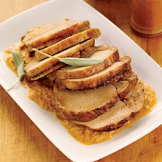 Braised Pork with Lemon and Sage