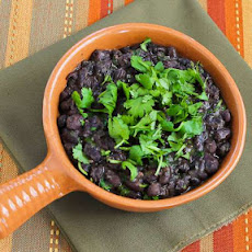 Slow Cooker Black Beans with Cilantro