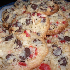 Chocolate-Cherry-Coconut Macaroons