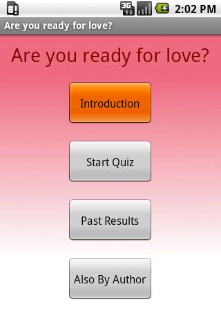 Are you ready for love