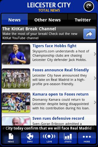 leicester-city-total-news for android screenshot
