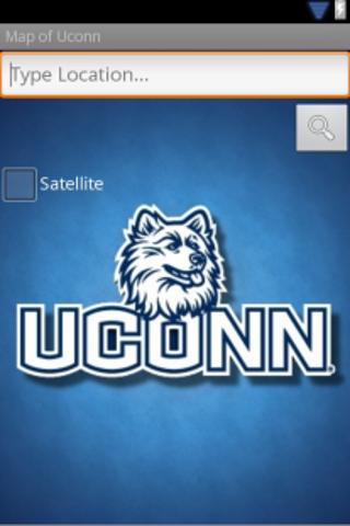 Map of Uconn