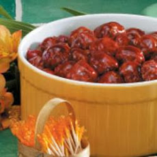 Saucy Cherry Meatballs