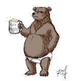 Real tough bears don't drink lemonade.