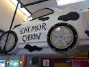 Eat Mor Chikin Car
