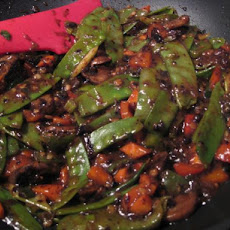 Stir-fry Vegetables in Black Bean Sauce