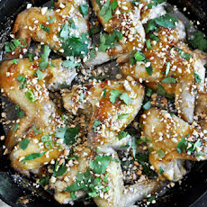 Sticky Thai Chicken Wings