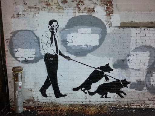 Man with Dogs