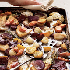 Balsamic-Rosemary Roasted Root Vegetables