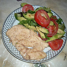 Hot Chicken Filet Salad
