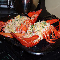 Baked Stuffed Lobster New England Style