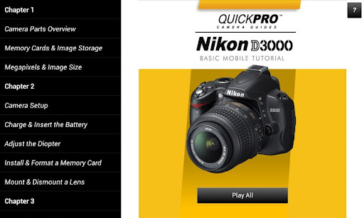 Guide to Nikon D3000 Basic