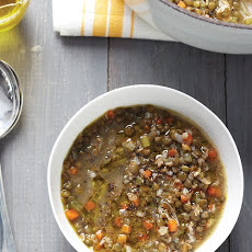 Lentil and Bulgur Soup
