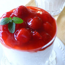 Danish Christmas Rice Pudding With Almonds and Warm Cherry Sauce