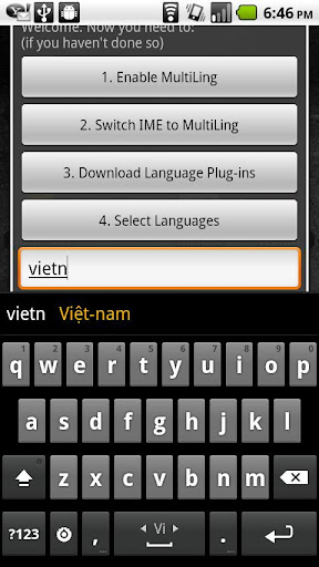 Vietnamese Keyboard Plugin